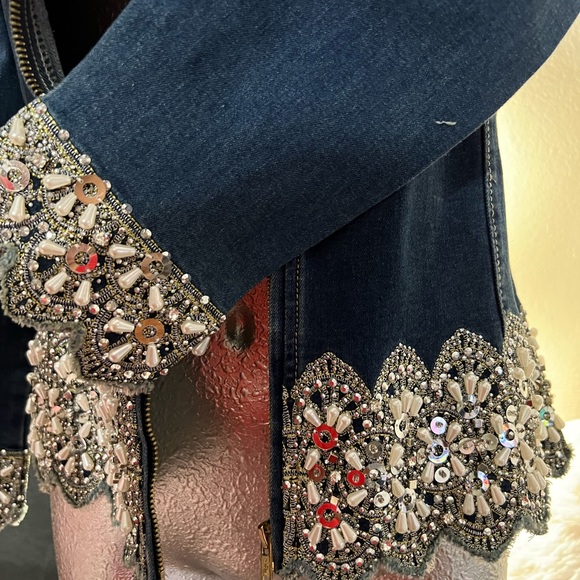 Luxe Moda Jacket Dk. Blue - Picture 4 of 7